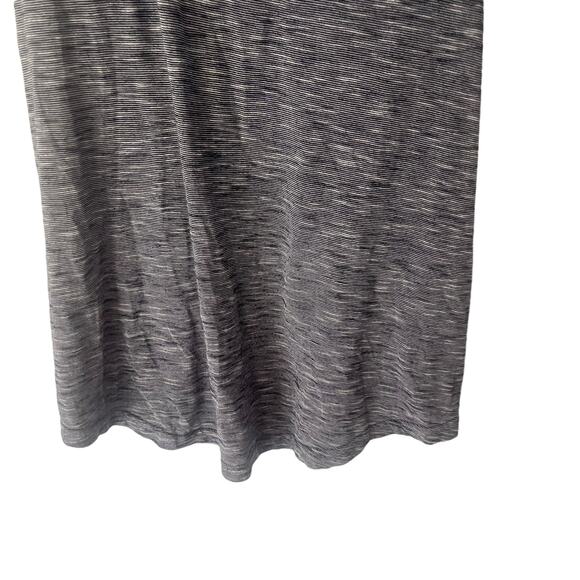 Tahari Women's Size Small P Blue Striped Heathered Racerback Tank Top - Picture 3 of 8